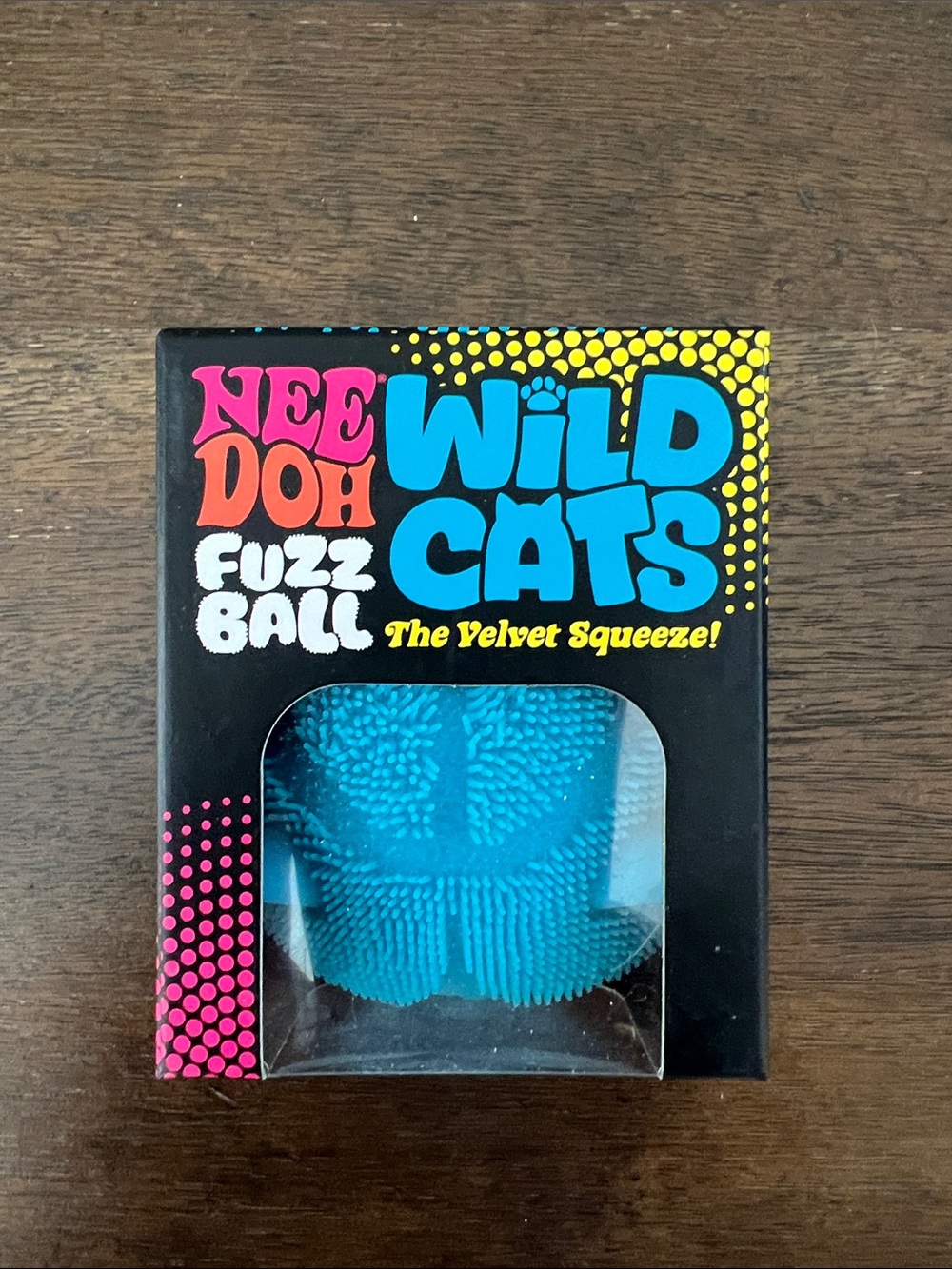 NeeDoh Fuzz Ball Wild Cats - BLUE - Random Style - NIB! - Picture 3 of 5
